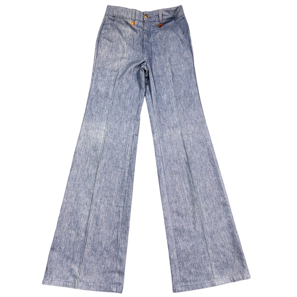 NEW DeeCee Rappers Pants Mens 32x36 Vintage 70s Bell Bottom Flare Deadstock USA
